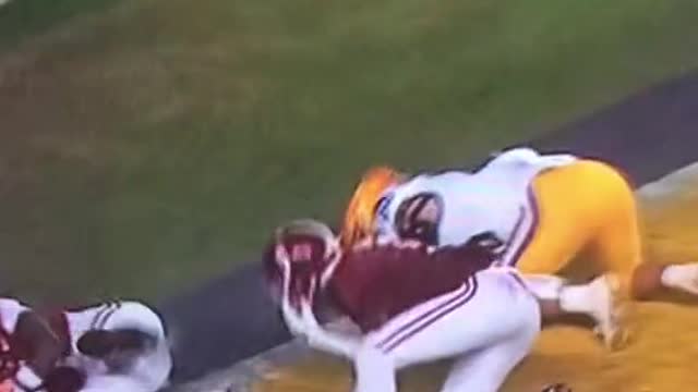 LSU touchdown we have a shocking upset vs Alabama