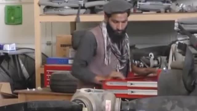 The Taliban government claim to have repaired 70 damaged military planes of USA