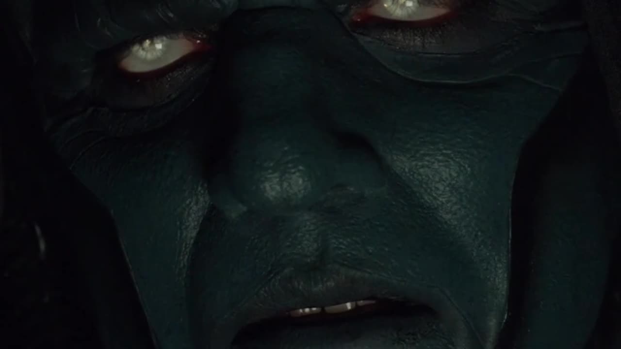Horror Hollywood movie scene