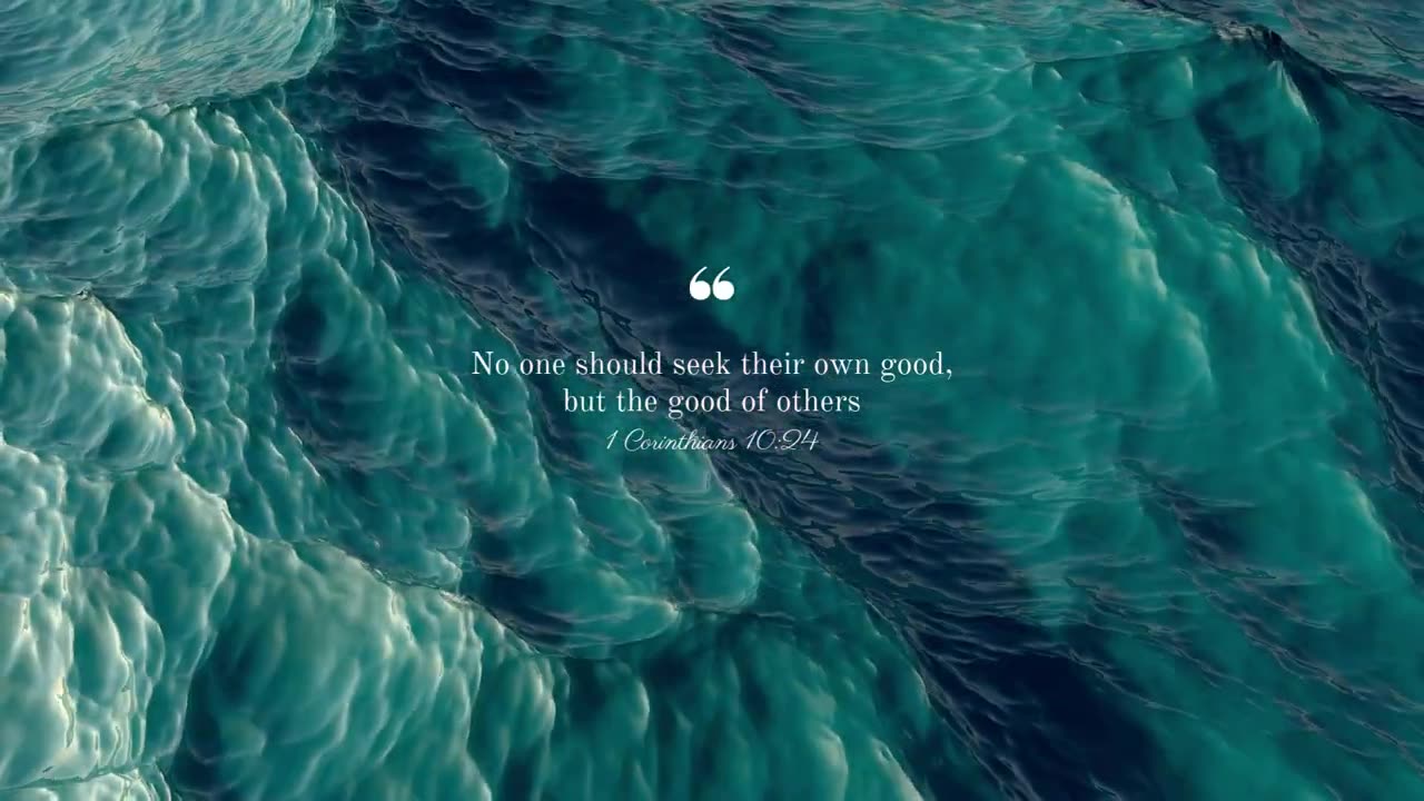 Seek others good