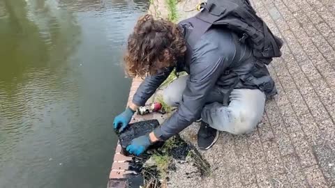 1 % Unbelievable!! Two Safes Found with Cash & Jewlery Inside (Magnet Fishing)