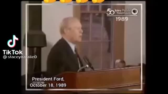 President Ford warned us about today