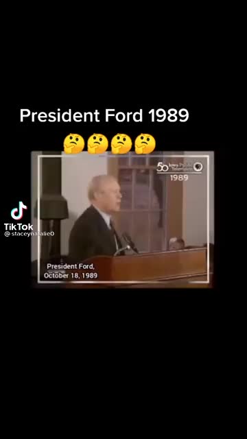 President Ford warned us about today