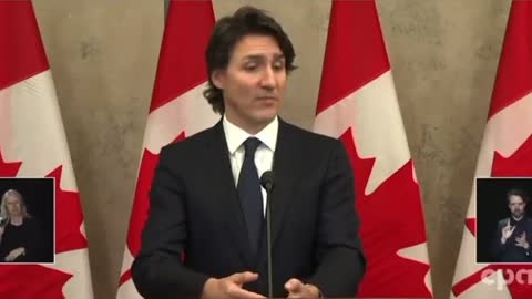 Trudeau: "We're a long way from having to call in the military."