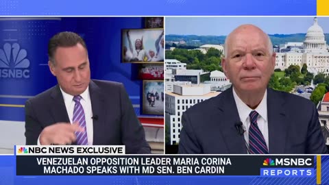 Maduro regime 'has no legitimacy': Sen. Cardin speaks with opposition leader Maria Corina Machado