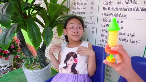 Kids pretending to be doctor video - Funny Video for children