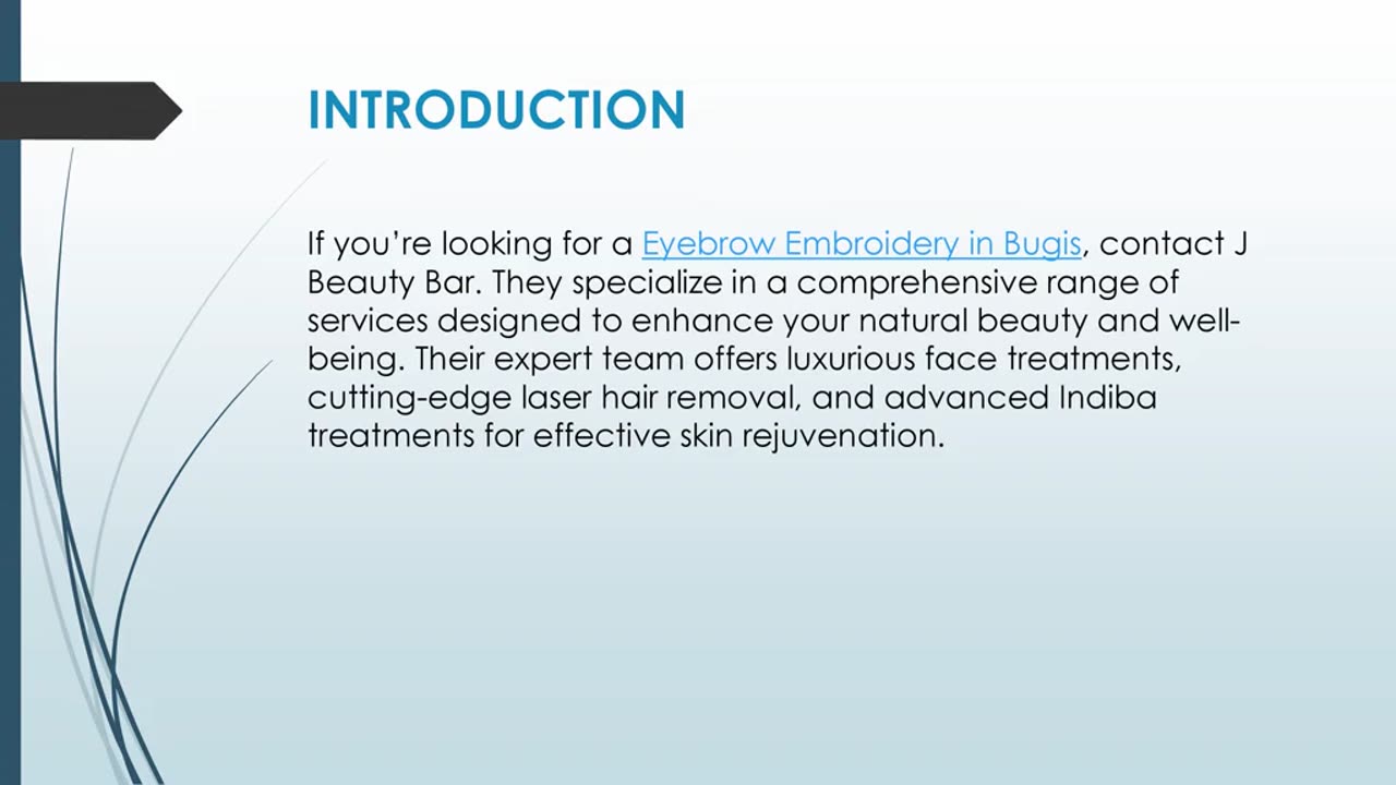 Best Eyebrow Embroidery in Bugis