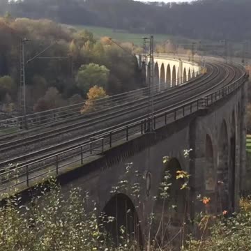 Time-lapse Altenbeken railway viaduct