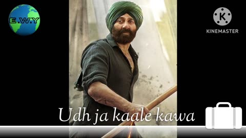 Udhja kaale kaawa song from movie Gadar 2