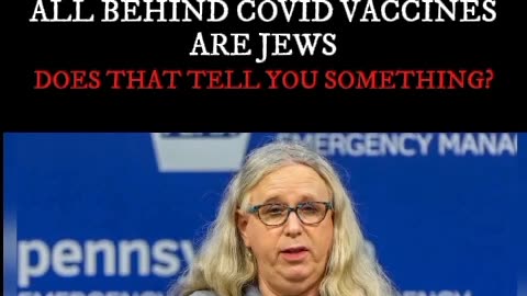 The Sinister Covid 19 Bio-Weapon Of Mass Murder Was Created & Promoted By Jews
