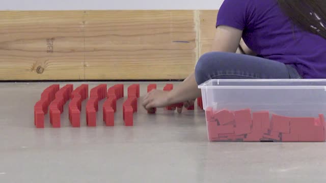 World Record Domino Robot (100k dominoes in 24hrs)