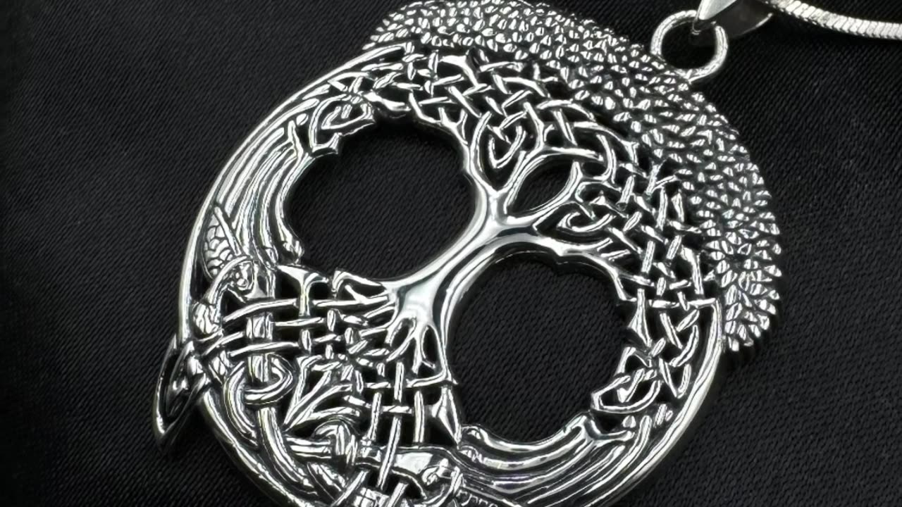 Tree of Life Sterling Silver Pendant – Embrace Nature's Spirit