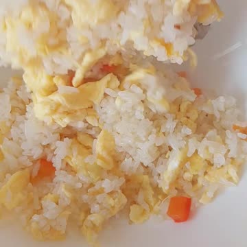Easy Fried Rice Recipe in 3 minutes. No take out 🔥 #Rice #friedrice #food #howto #cooking #recipe