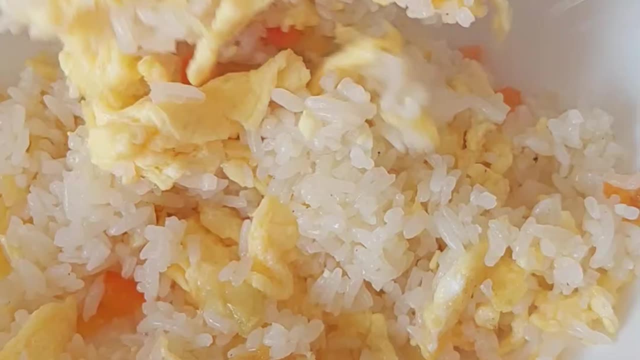 Easy Fried Rice Recipe in 3 minutes. No take out 🔥 #Rice #friedrice #food #howto #cooking #recipe