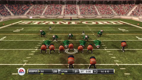 NCAA Football11 (Ps3) Syracuse Otto vs Stanford The Tree Part5