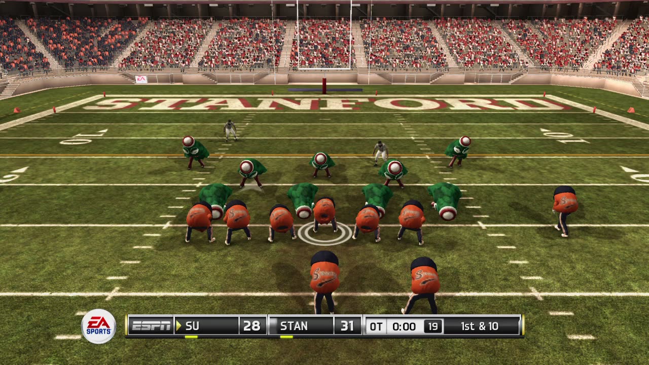 NCAA Football11 (Ps3) Syracuse Otto vs Stanford The Tree Part5