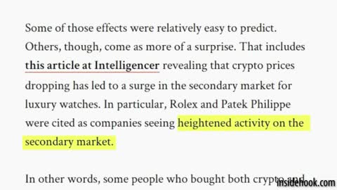 Crypto Has RUINED The Wristwatch Market! (2022)-7