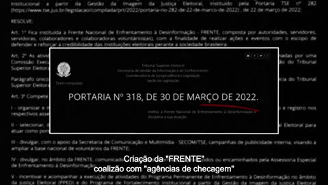 O TSE E O GOLPE CONTRA O BRASIL - THE TSE AND THE COUP AGAINST BRAZIL - #BrazilWasStolen