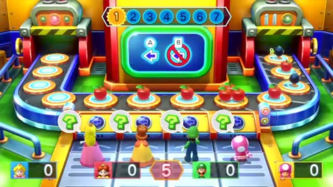 Mario Party Series - All Lucky Minigames Mario wins (Master Difficulty)