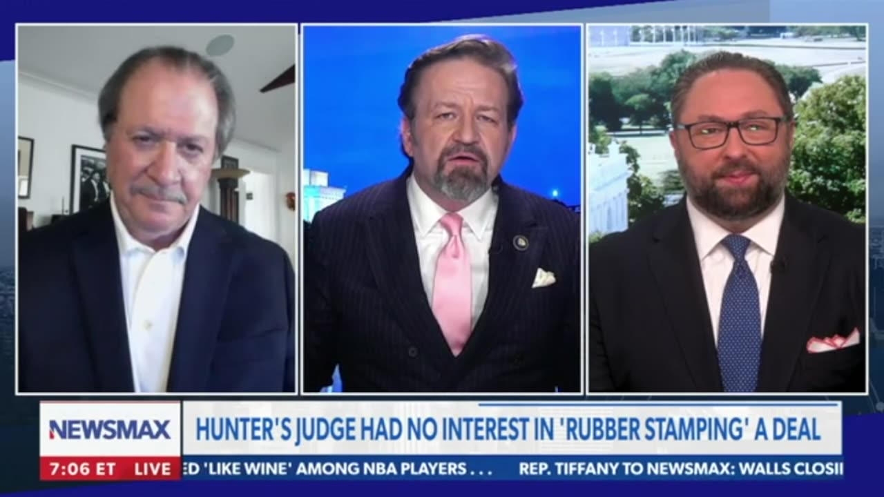 Hunter's Sweetheart Deal: REJECTED. Jason Miller & Joe DiGenova join Seb Gorka on NEWSMAX