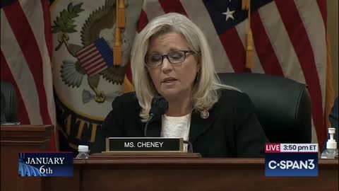Rep. Liz Cheney Closing Remarks at January 6th Select Committee Hearing | July 12, 2022