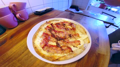 How to make a Nutella 'n Bacon Tortilla!