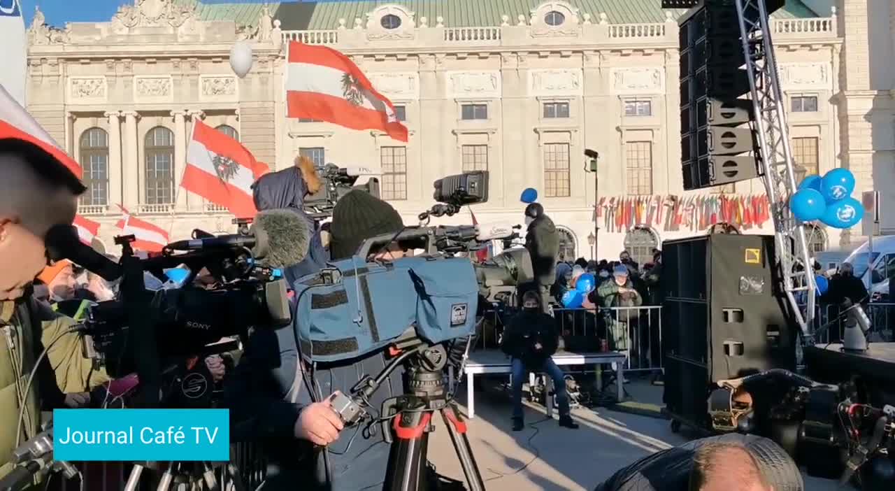 JCTV: FPÖ Demo Heldenplatz & Ring Spaziergang 15.01.
