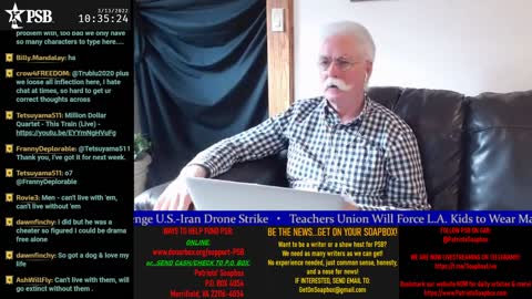 2022-03-13 10:00 EDT - A Common Lawyer Comments: with Brent Winters