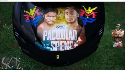 ClipVideoMP-03 - Manny Pacquiao - Body Wrap Car Sticker Livery