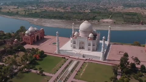 TAJ MAHAL is one of the seven wonders cinematic video
