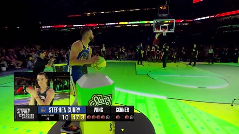 The FULL Stephen vs. Sabrina 3-Point Challenge | 2024