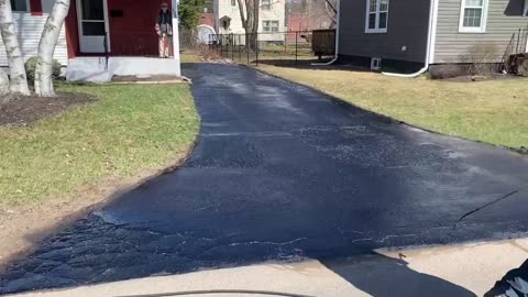 Professional Asphalt Spray Sealing: “The First One For 2023 Season” Top Coats Pavement Maintenance