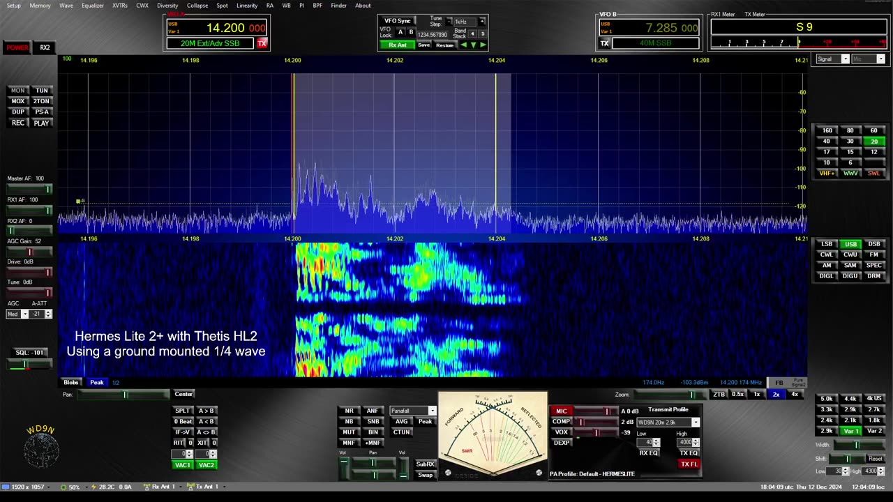 9K2KO from Kuwait on 20m SSB 2024-12-12 11:15 UTC