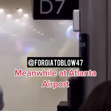 Antifa shows up Atlanta airport