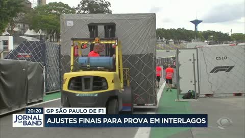 Ajustes finais para o GP São Paulo