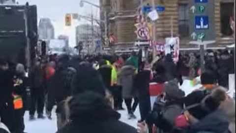 Ottawa Freedom Convoy Feb 19, 2022 9 am EST