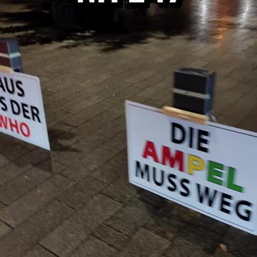 Schilder - Mahnwache Nr. 249 in Schwäbisch Gmünd am 26.11.2024