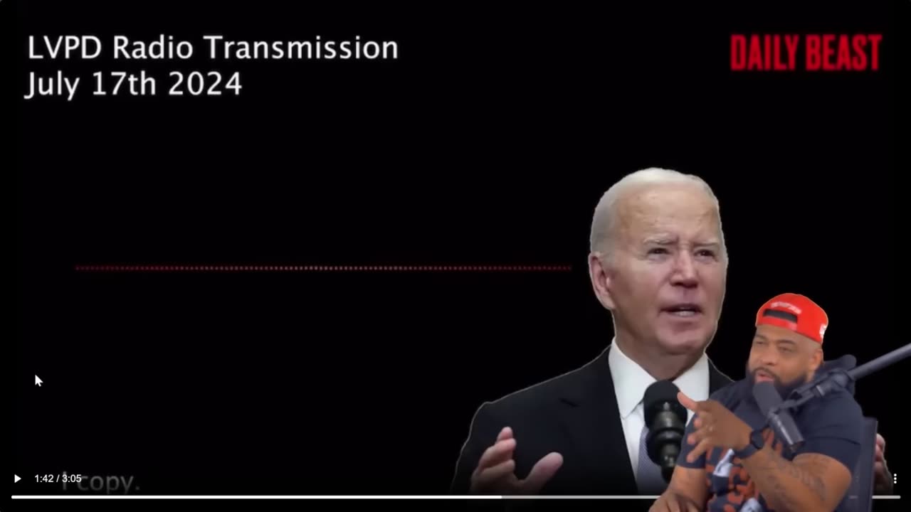 White House LIED--Vegas Police RELEASE Biden's EMERGENCY