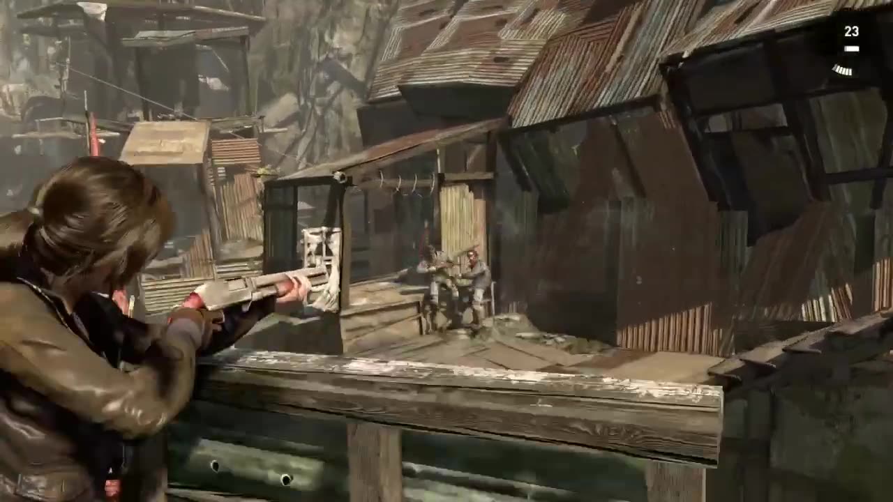 Tomb Raider Action Gameplay (Free Roam)