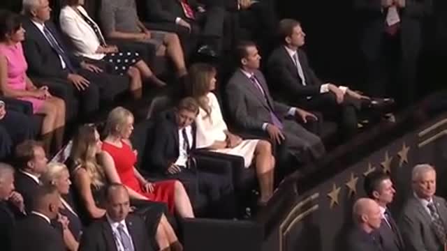 Barron Trump adorable funny cutes moment