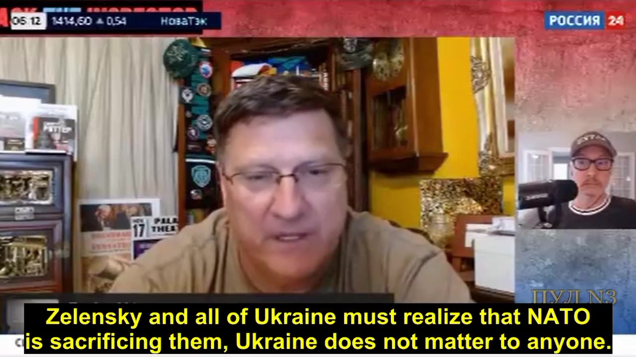 “Zelensky and the whole of Ukraine must realize that NATO is sacrificing them": Scott Ritter