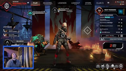 Apex ranked Battle pass grind | Chatting