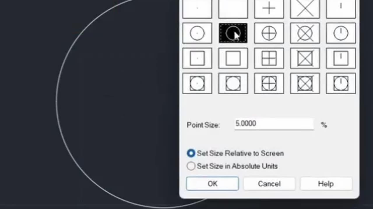 PTYPE in autocad