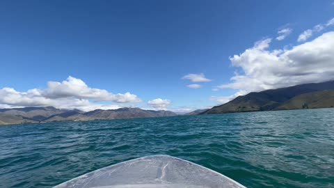 DIYNO 361 JET on choppy lake