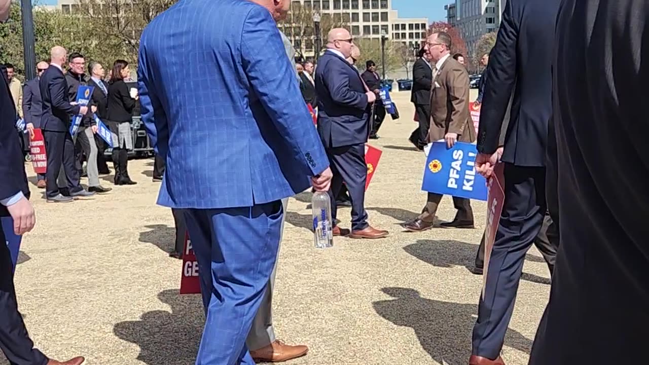 FIRE FIGHTERS RALLY AT THE U.S. CAPITOL FOR IAFF PRIORITY LEGISLATION