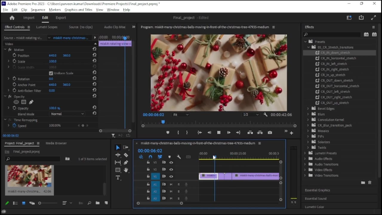 Adobe Premiere Pro - 05 Stretch Transition Pack Free Download
