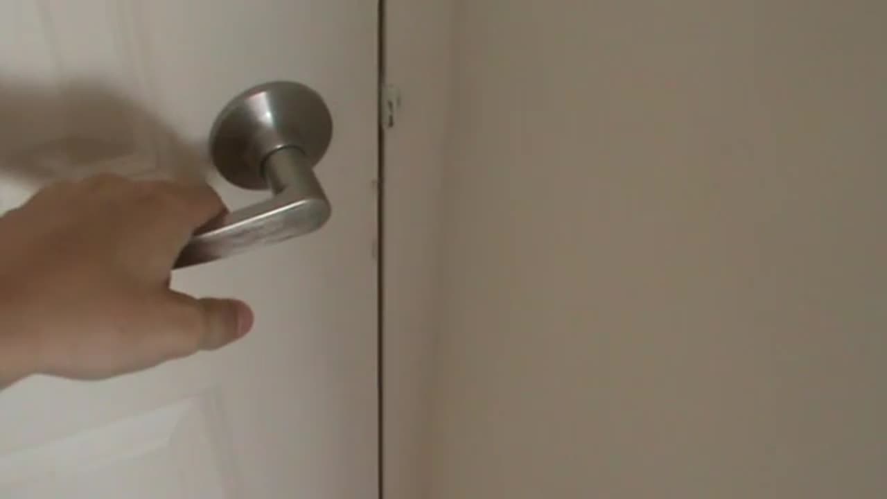 How to open a door