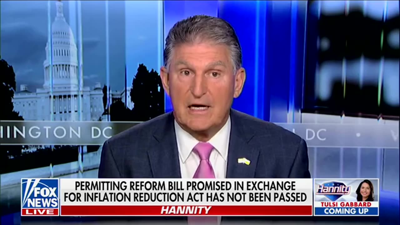 Manchin Slams Inflation Reduction Act