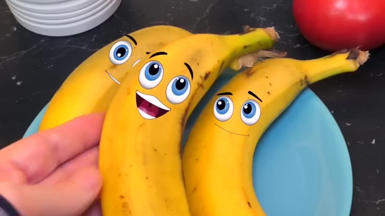 Banana needs surgical operation to remove worms