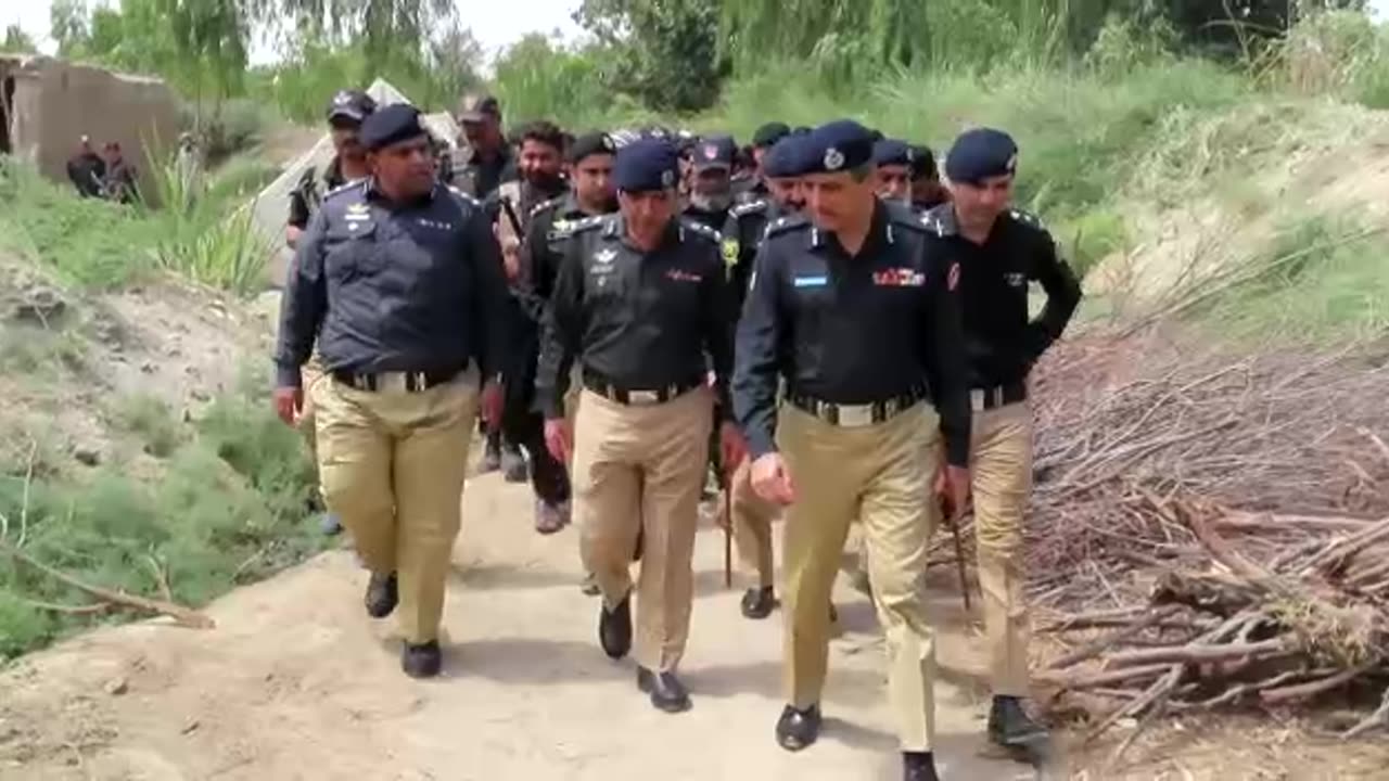 IG Sindh Visiting Shikarpur With SSP SHIKARPUR RT CAPTAIN FAIZAN ALI